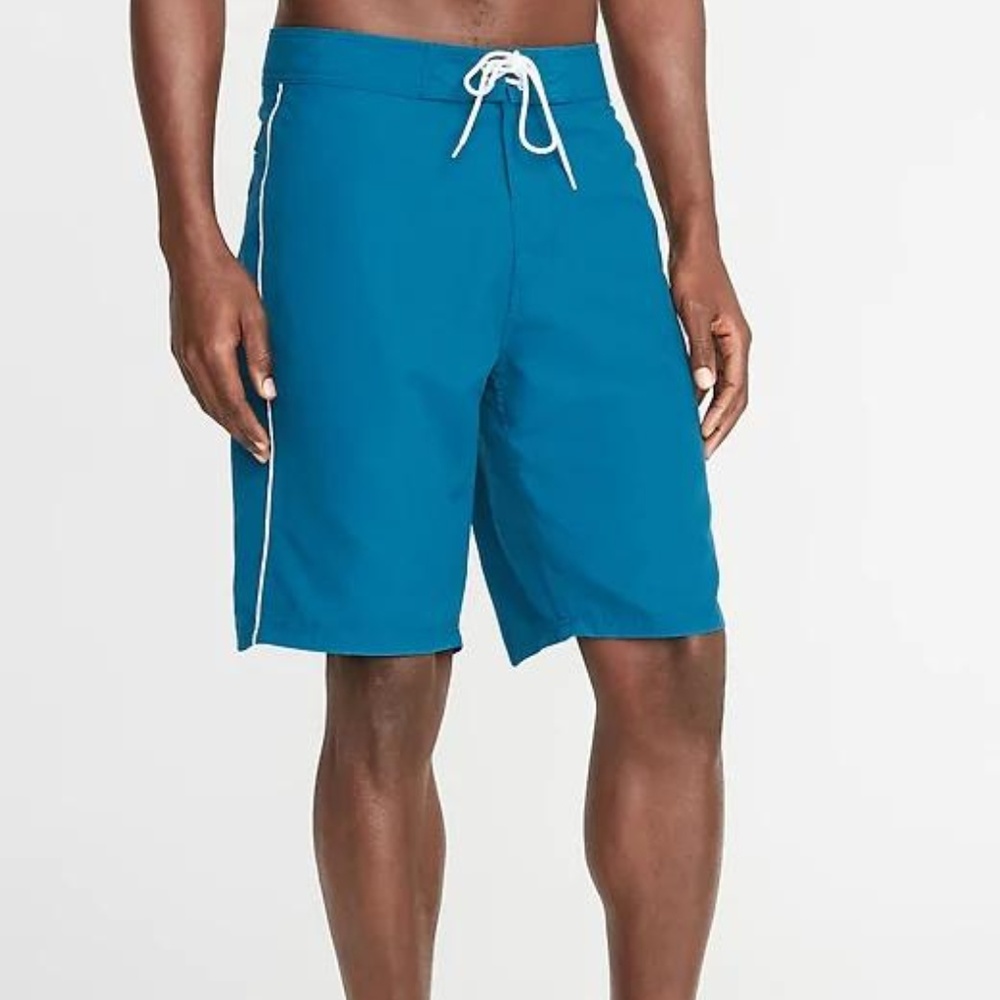 Old Navy Side-Piping Board Shorts for Men New - Picture 1 of 2